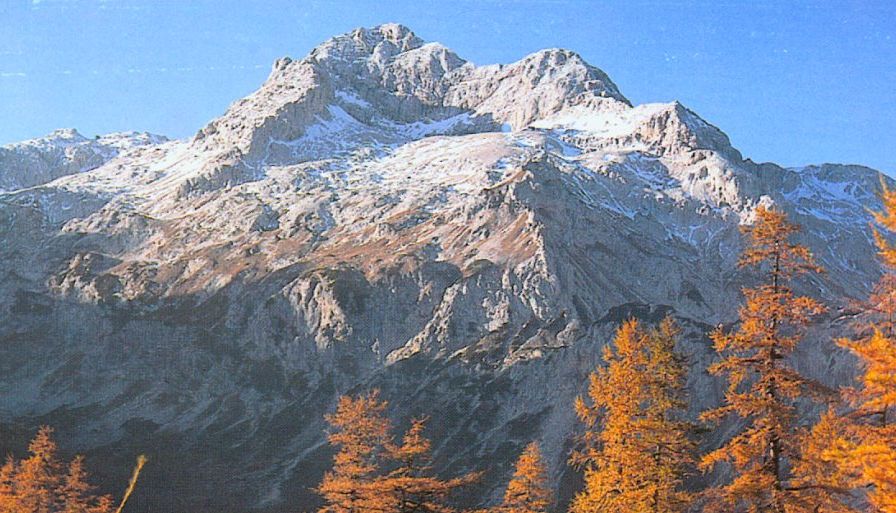 Mt. Triglav in the Julian Alps of Slovenia