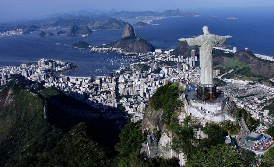 Aerial view of Rio de Janeiro