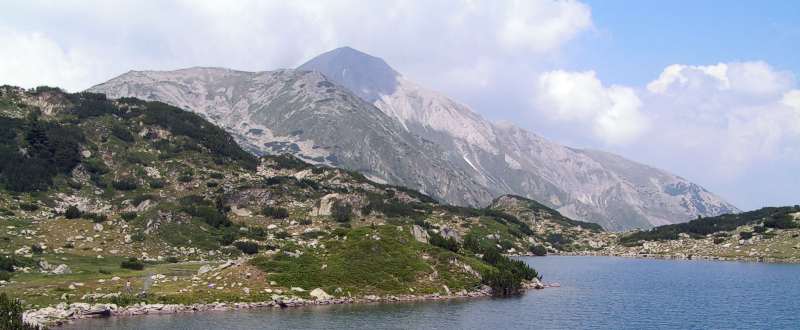 Vihren in Pirin Mountains in Bulgaria