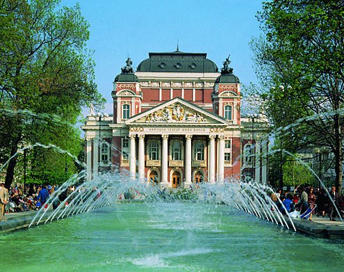 Ivan Vasov National Theatre in Sofia ( Sofiya ) in Bulgaria