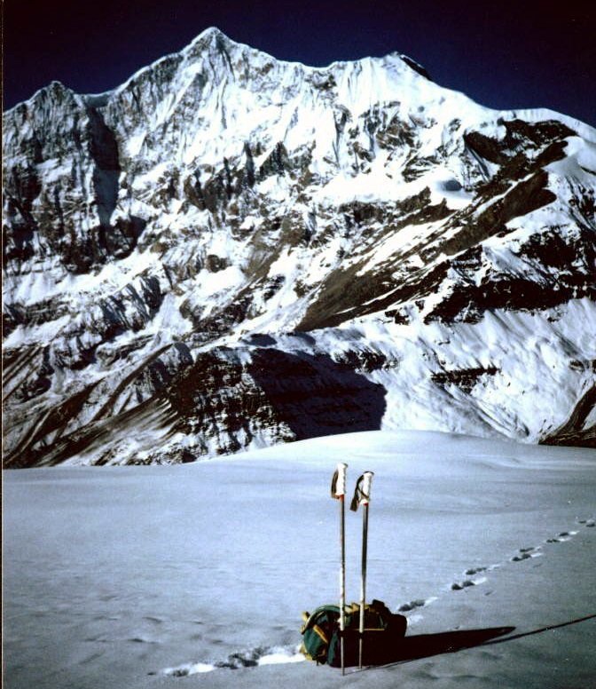 Tukuche Peak on ascent of Thapa Peak