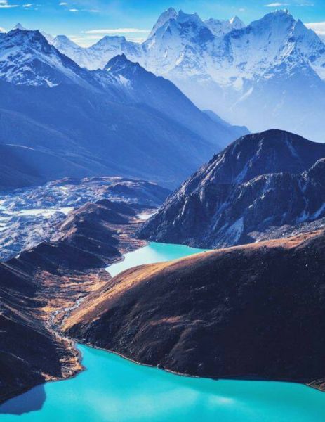 Gokyo Lakes from Gokyo Ri