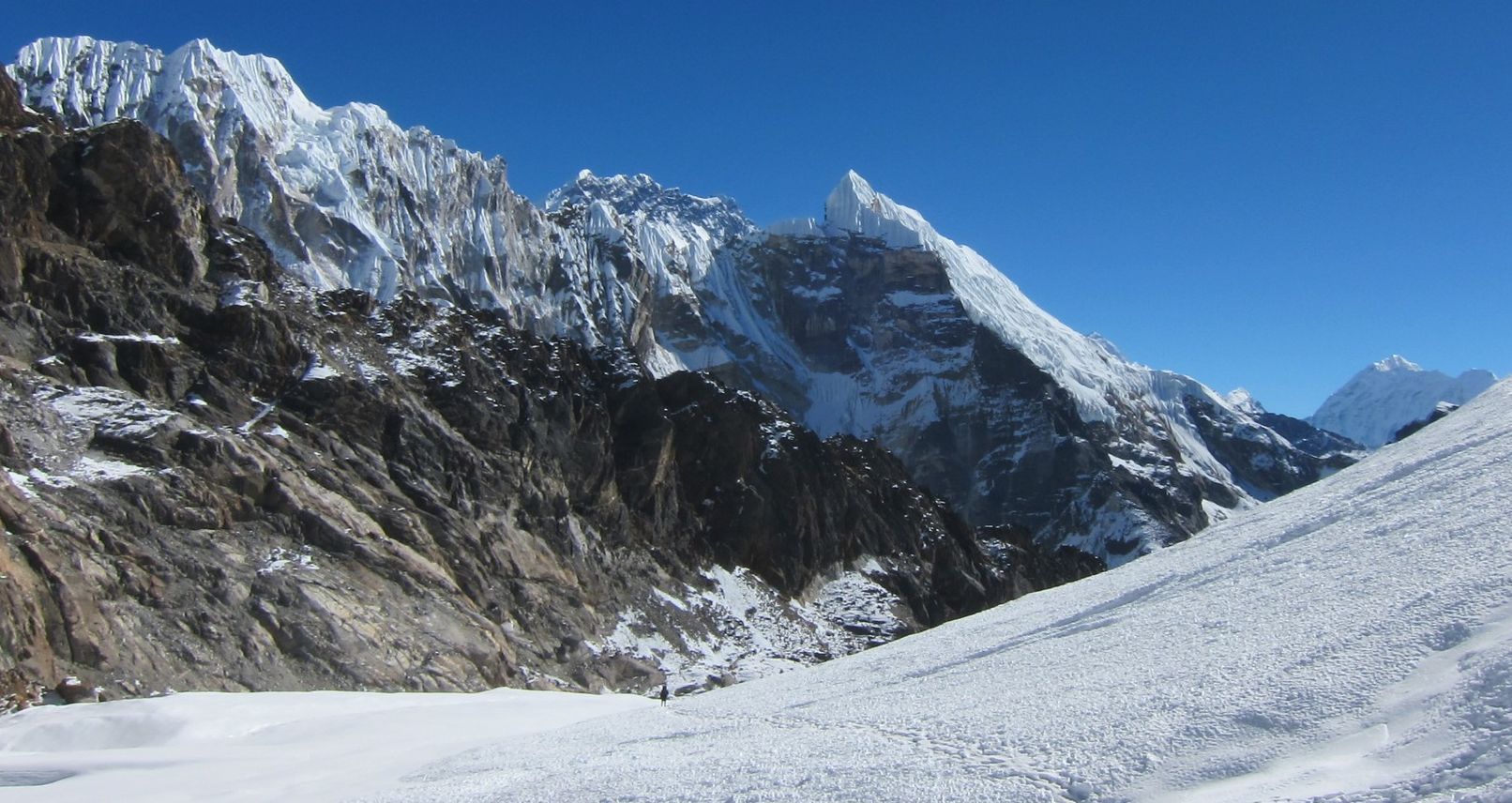 Lobuje Peak from Cho La