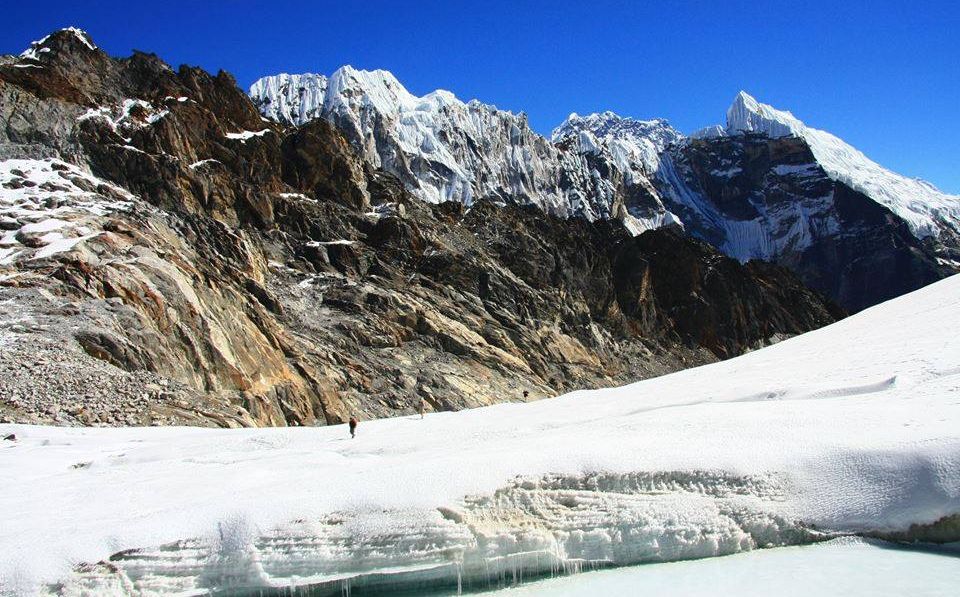 Lobuje Peak from Cho La