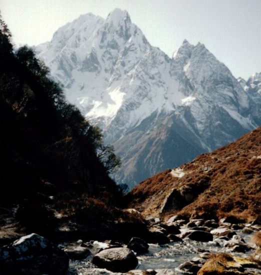 Mt.Phungi a sub-peak of Mount Manaslu