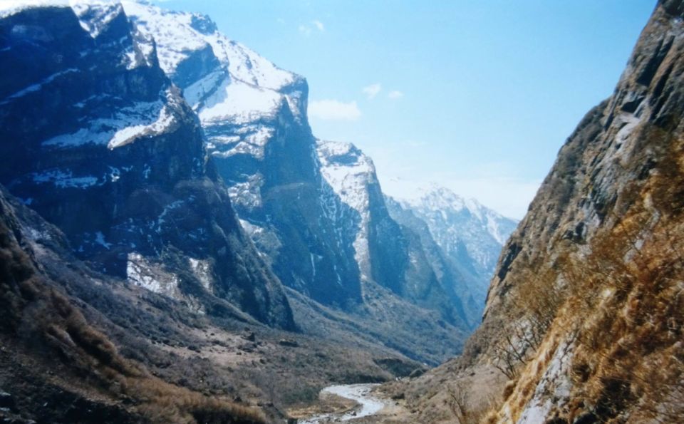 The Gates in the Modi Khola Valley of the Annapurna Sanctuary