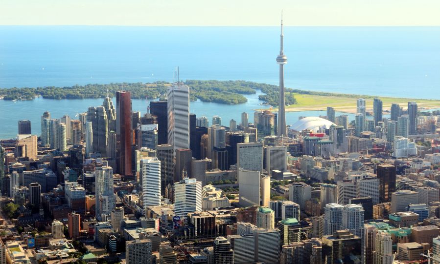 Toronto City Skyline in Canada