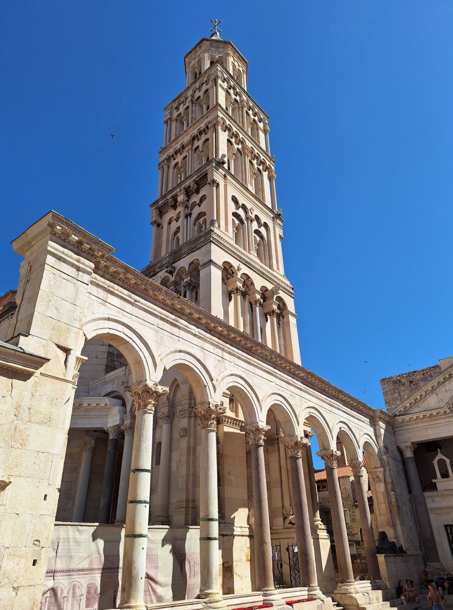 Split on the Dalmatian Coast of Croatia