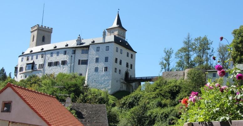 Rozmberk nad Vltavou Castle in the Czech Republic