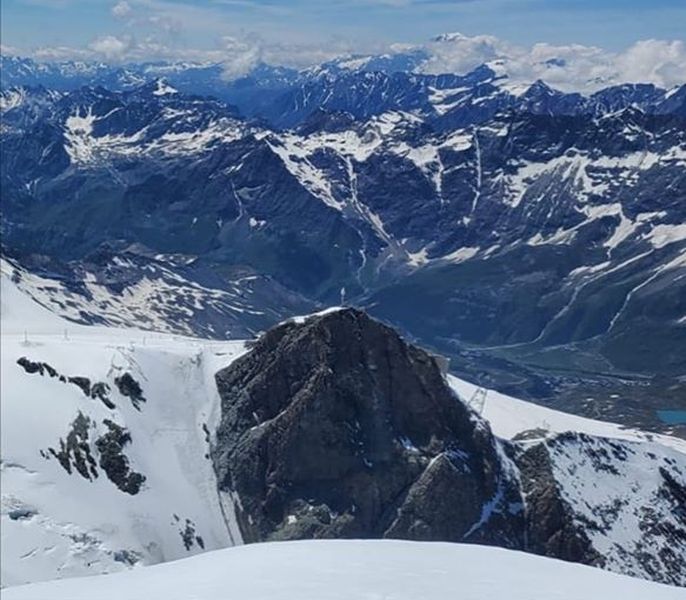 Klein Matterhorn from Breithorn