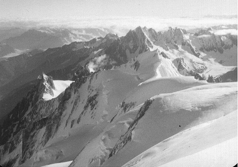 Aiguille du Midi on ascent of