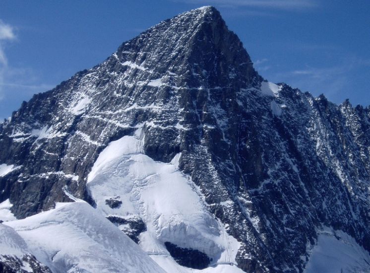 East Side of Grunhorn from Finsteraarhorn Hut