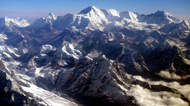 Everest North Side from Tibet