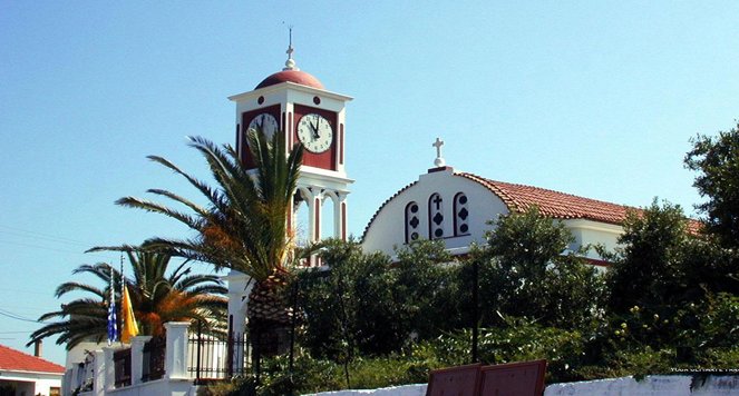 Kato Stalos in Chania on Greek Island of Crete