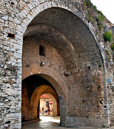 Castle Gates in Ioannina in North West Greece