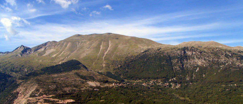 The Pindus ( Pindos ) Mountains in Northern Greece