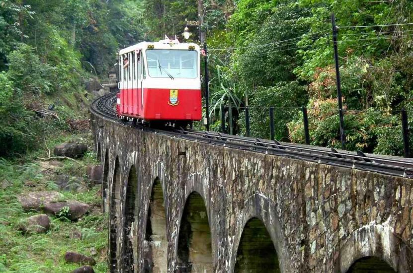 Funicular Railway on Penang Hill