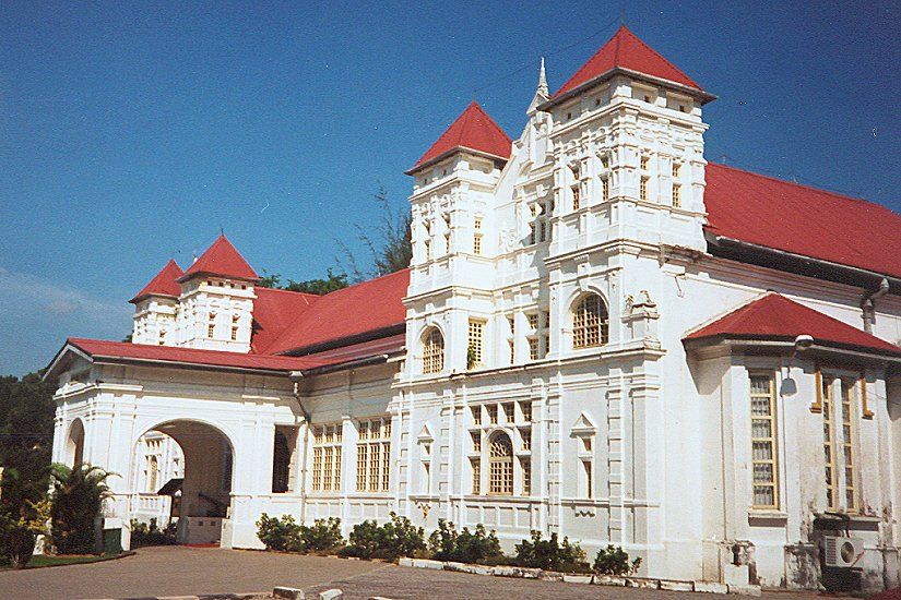 Museum Building in Taiping in Western ( Peninsular ) Malaysia