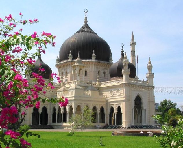 Zahir State Mosque in Alor Star ( Setar ) - state capital of Kedah