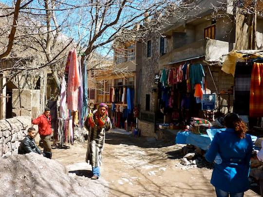 Imlil Village in the High Atlas of Morocco