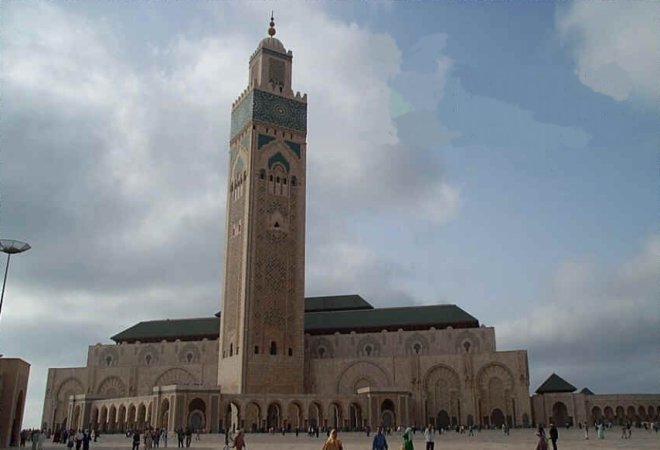 Mohamed V Mosque in Rabat - capital city of Morocco