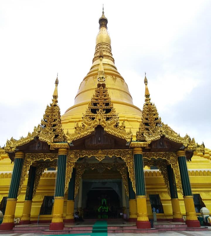 Paya at Pyin U Lwin in Northern Myanmar / Burma