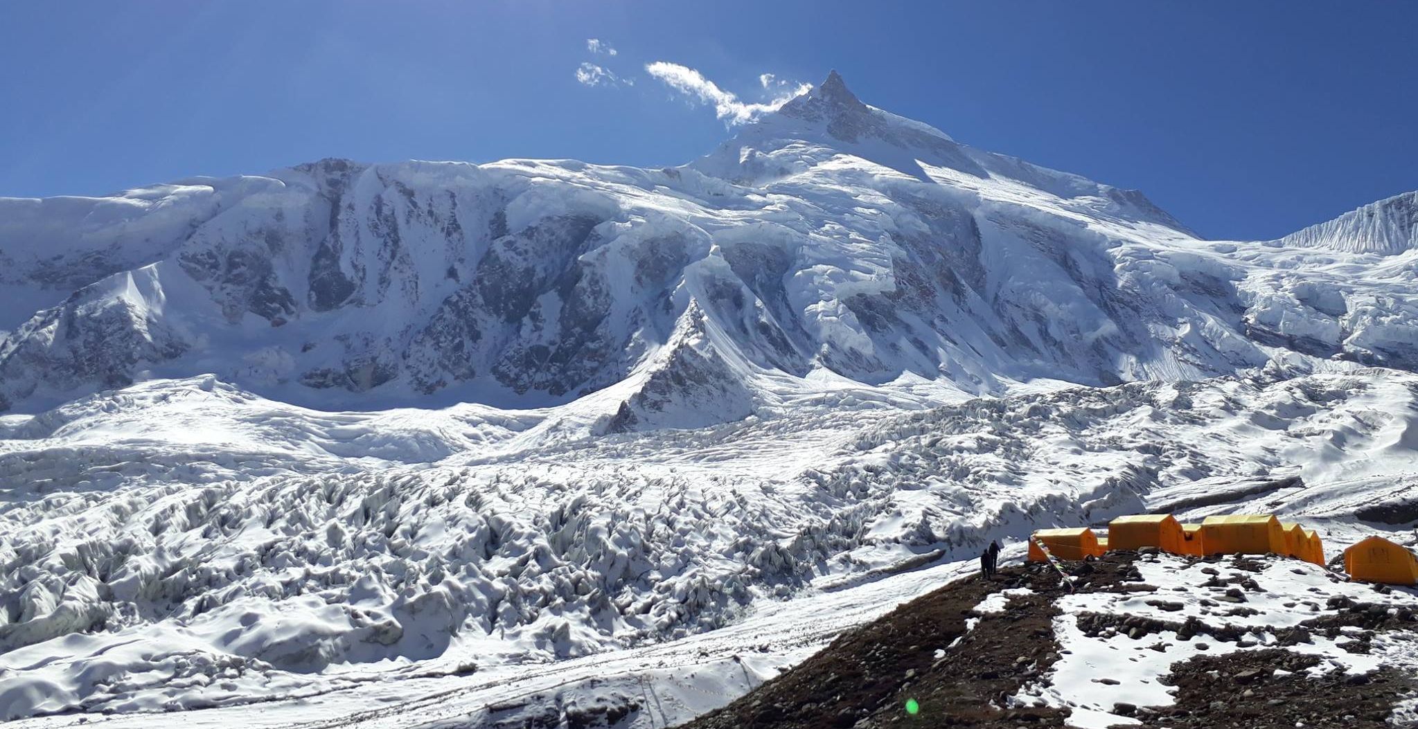 High Camp on Mount Manaslu