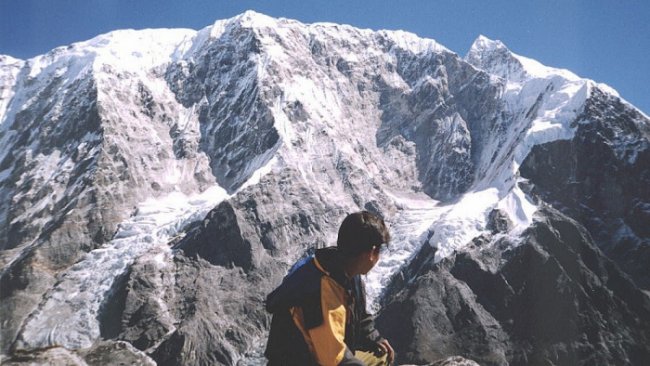 Numbur from above the Zurmacher Glacier