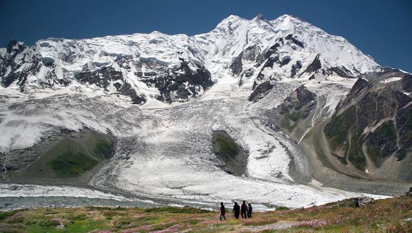 The Seven Thousanders - Rakaposhi ( 7788m ) in the Karakorum Mountains of Pakistan