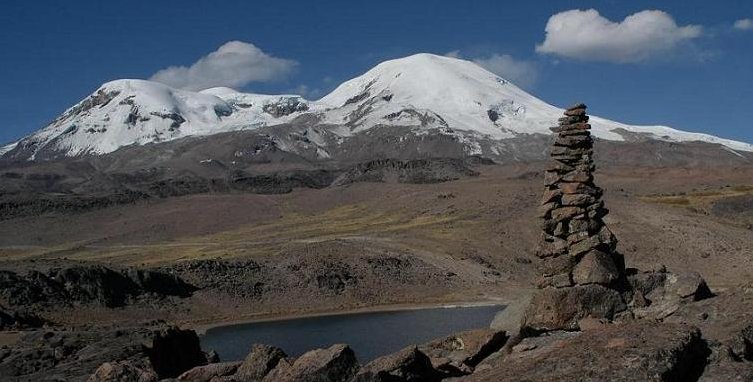 Coropuna in the Huayhuash region of the Andes of Peru