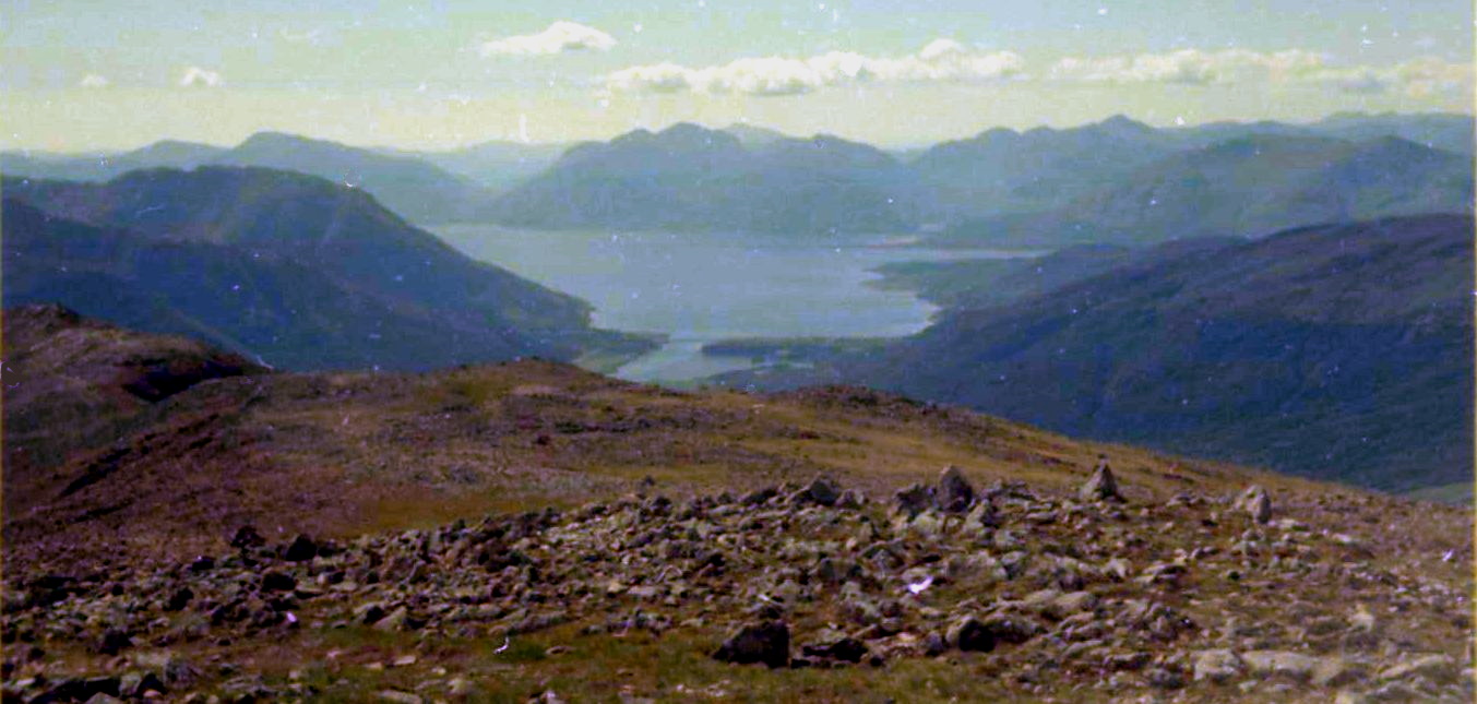 Loch Linnhe from Aonach Eagach Ridge