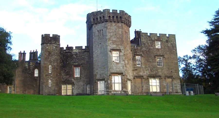 Balloch Castle in Balloch Country Park