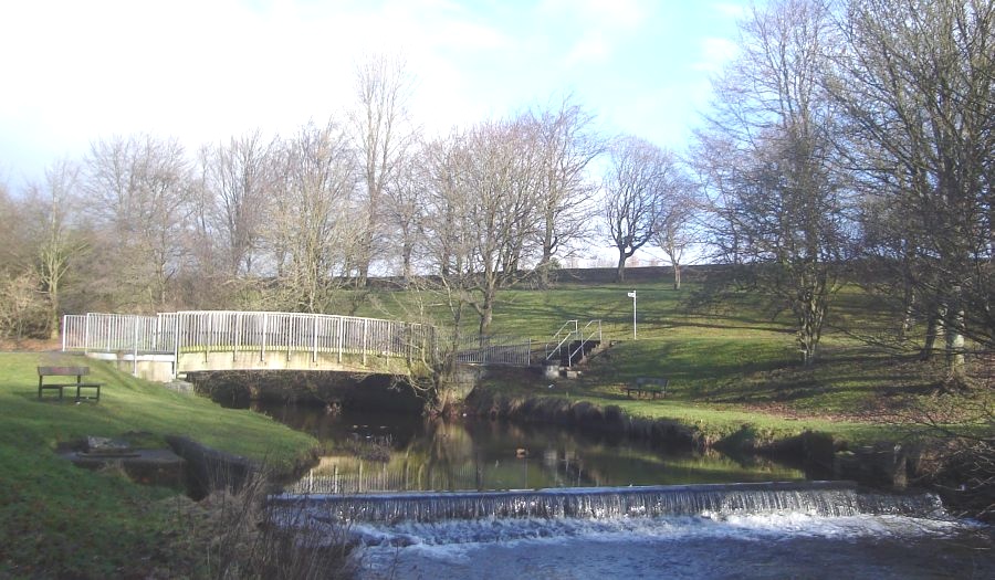 Allander River in Milngavie