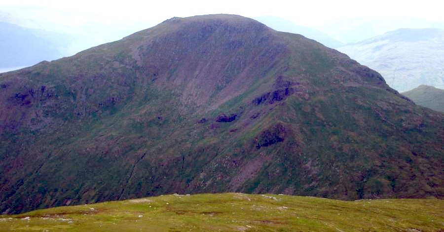 The Arrocher Alps - Beinn Narnain from Beinn Ime