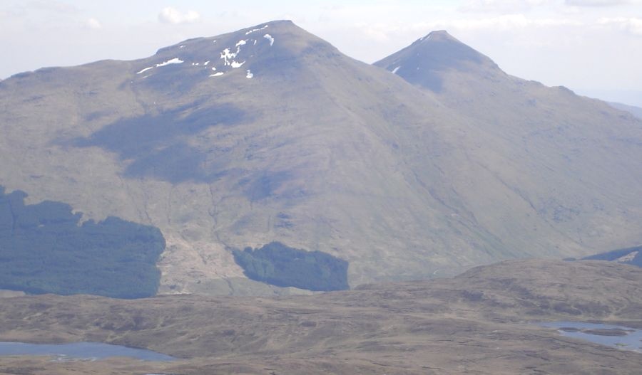 Ben More and Stob Binnein from Ben Challum