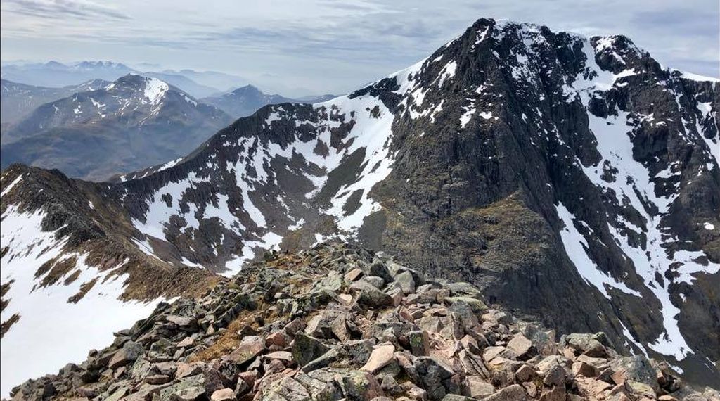 Ben Nevis from Carn Mor Dearg