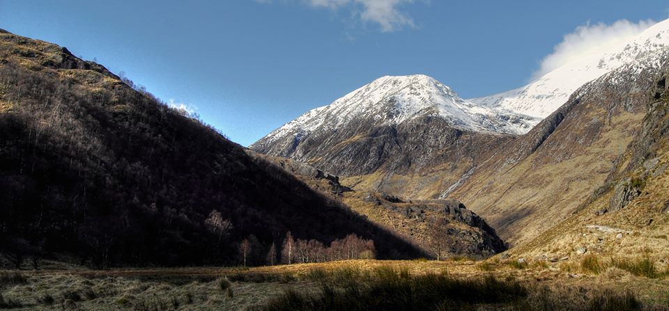 Glen Nevis and Steall waterfall