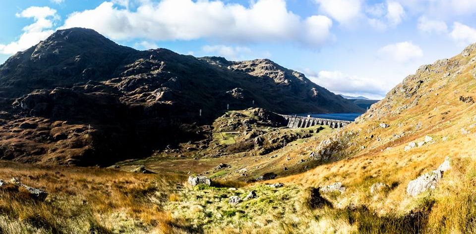 Ben Vane above Loch Sloy Dam