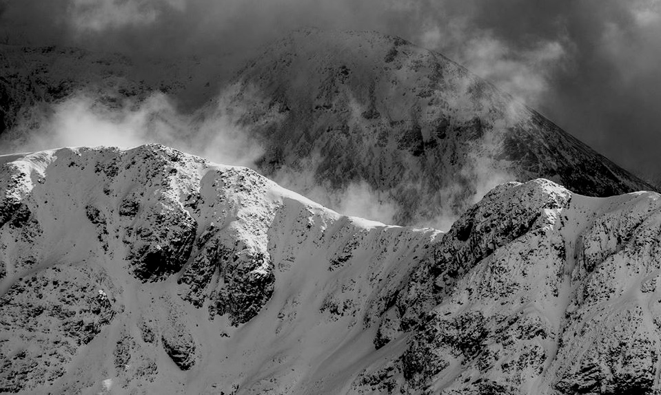 Three Sisters of Glencoe - Beinn Fhada ridge