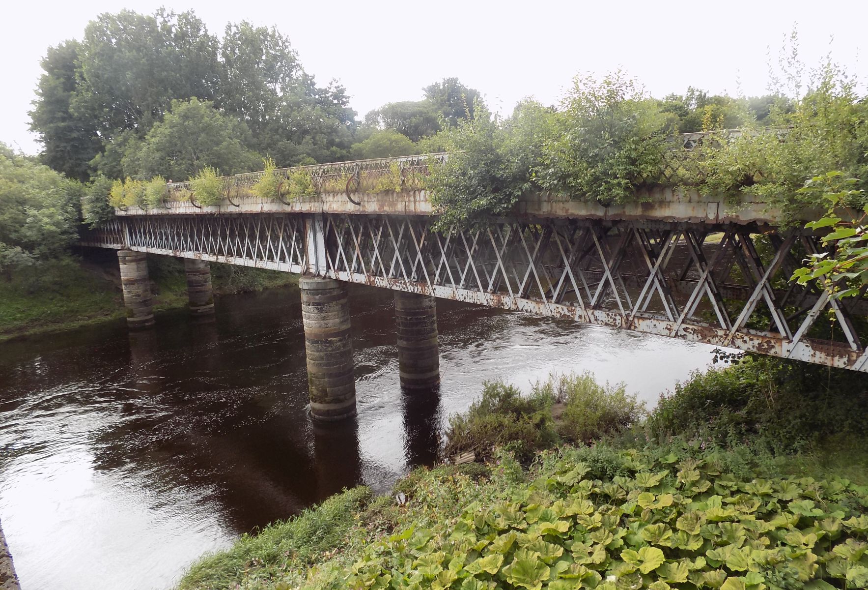 Orion Pedestrian Bridge over the River Clyde at Cambuslang