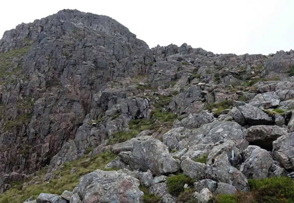 North Buttress on Buachaille Etive Mor