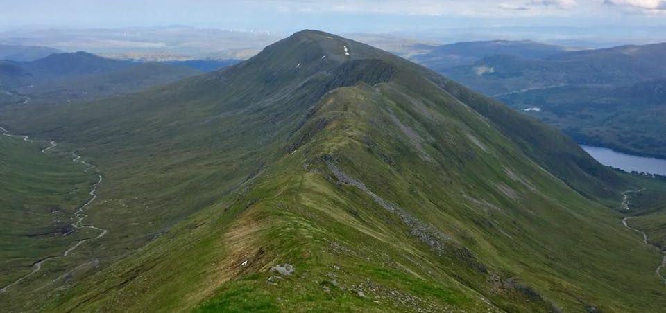 Sgurr na Lapaich from Mam Sodhail