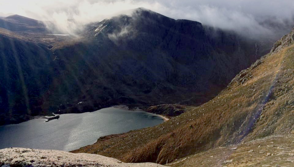 Beinn Mheadhoin above Loch Avon in the Cairngorms