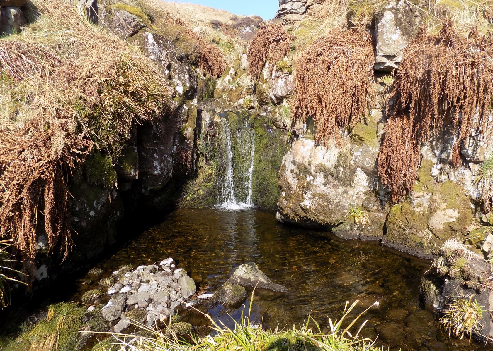 Waterfall above Allanhead