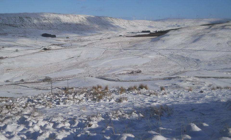 Crow Road over the Campsie Fells