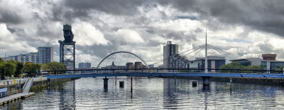 Bell's Bridge across the River Clyde