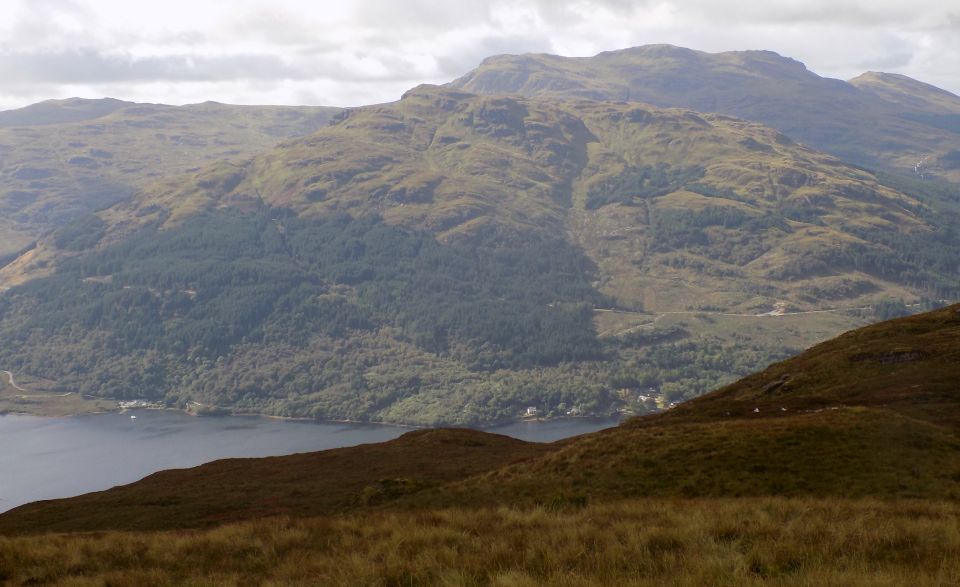 Beinn Bheula above Loch Goil from Beinn Reithe