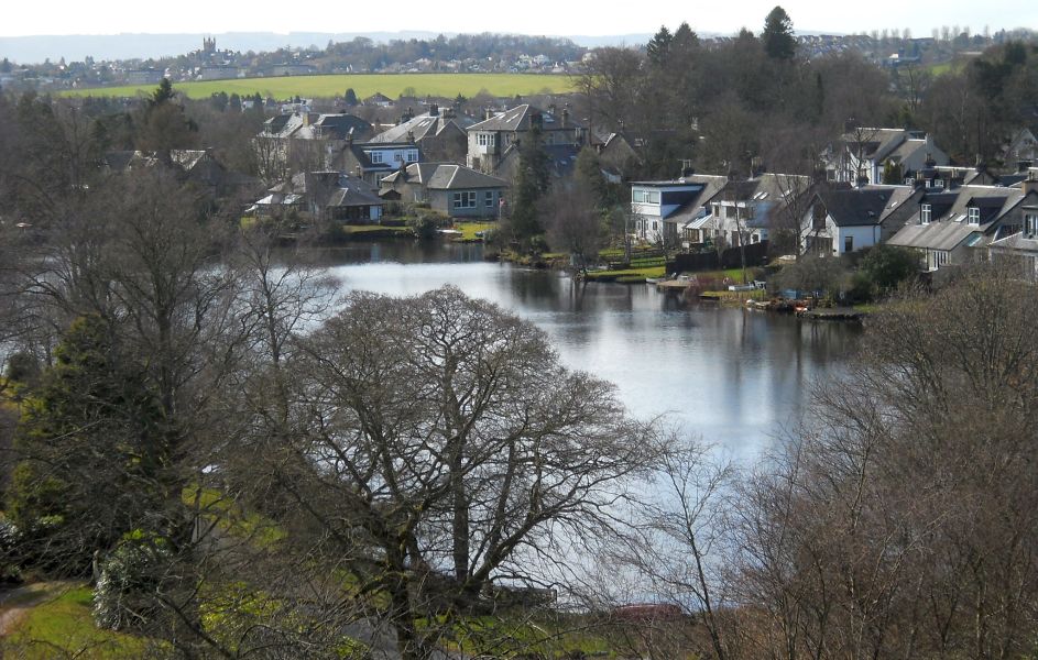 Tannoch Loch beside Mugdock Reservoir