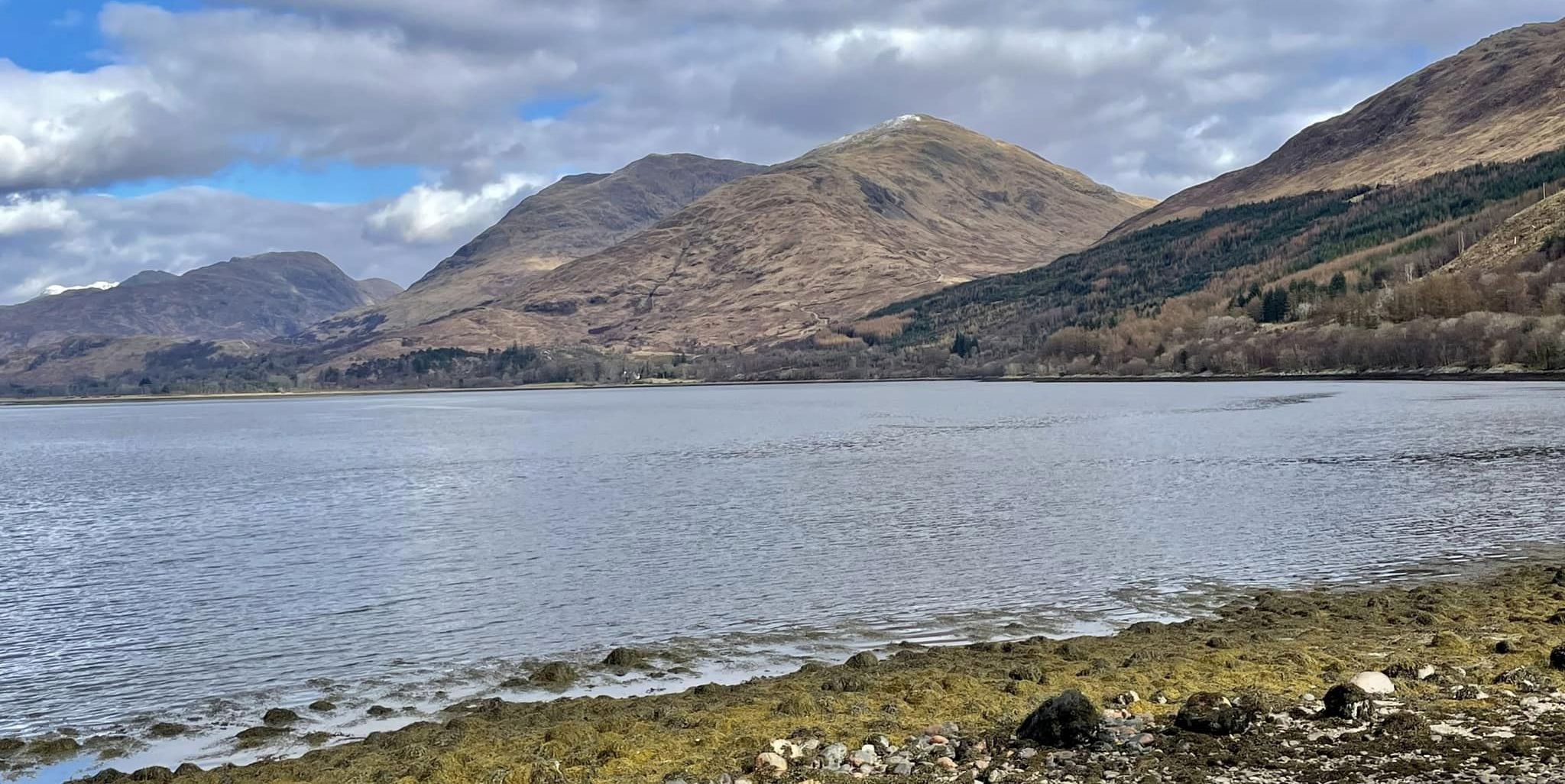 Beinn Sgulaird and Creach Bheinn above Loch Creran