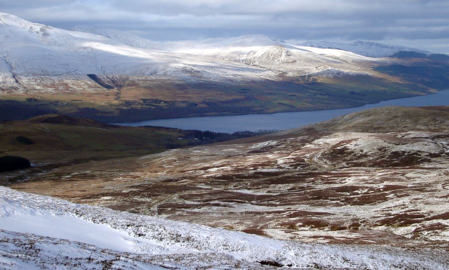 Ben Lawyers Group across Loch Tay from Creag Uchdag